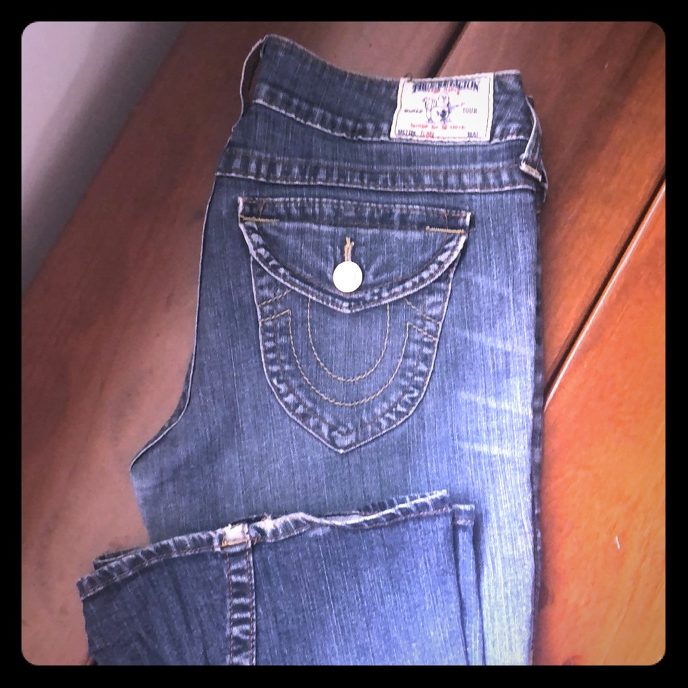 True Religion “Flare” leg jeans size 32